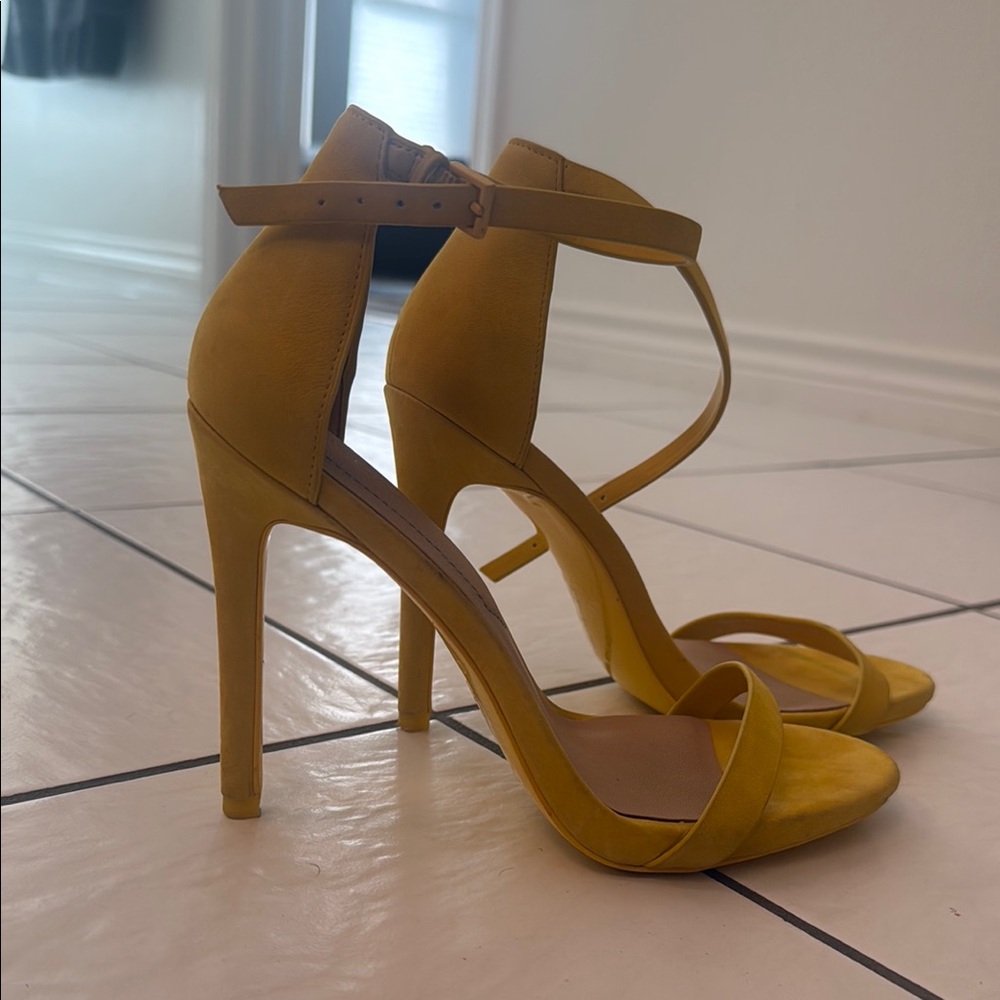 ALDO Yellow High Heel Sandals